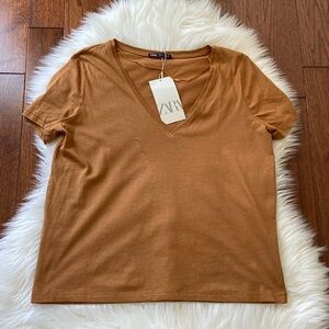 Zara V Neck Tee